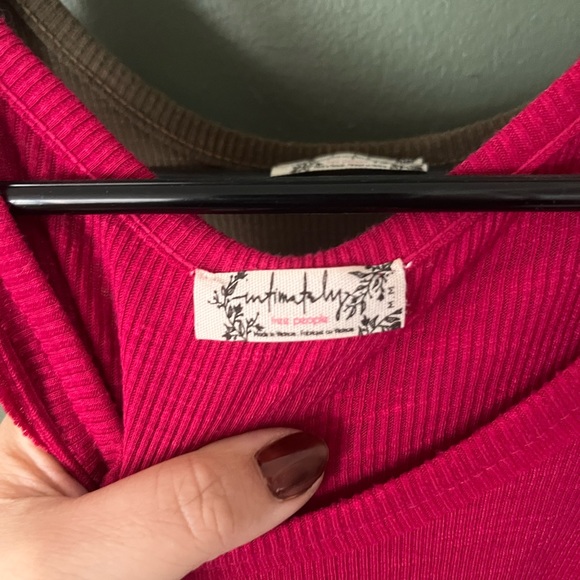 Free People Racerback Tank bundle of 3 - Picture 6 of 6